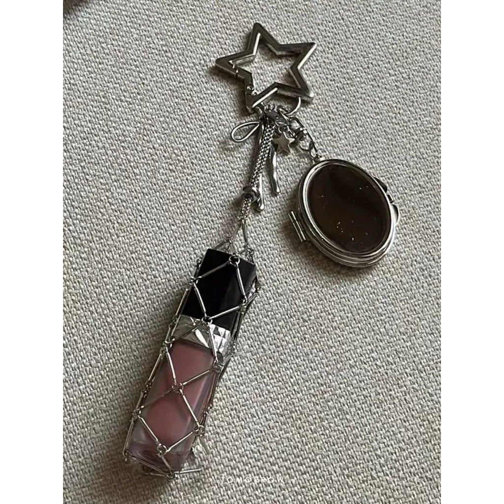 LIPSTICK HOLDER WITH MIRROR